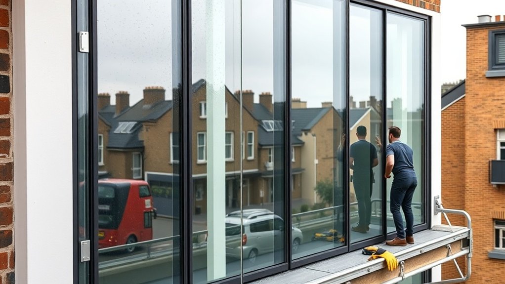 Polycarbonate to Glass Conversion Bayswater