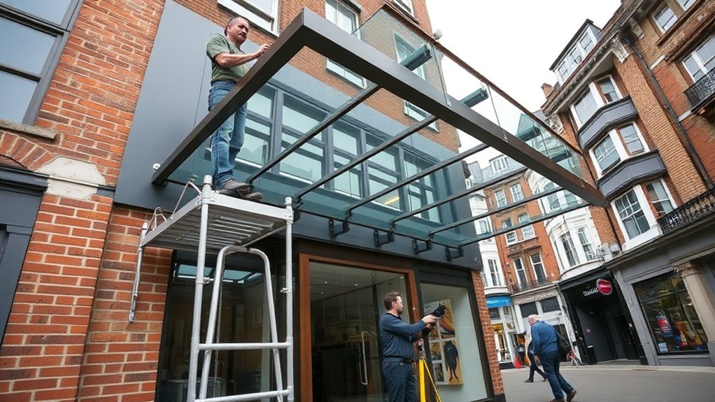 Shopfront Canopy Bayswater