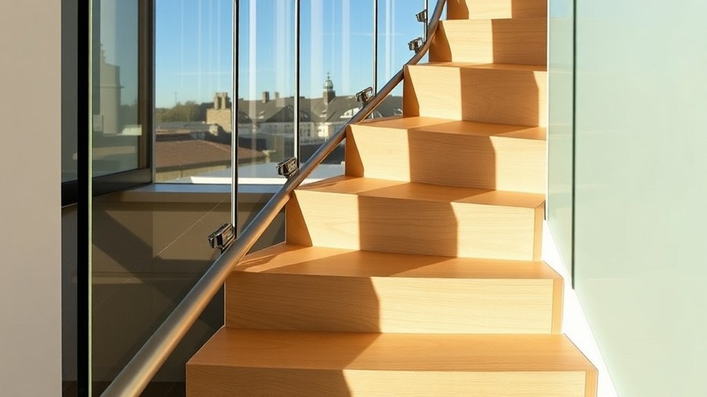 Staircase Glass Panels Bayswater