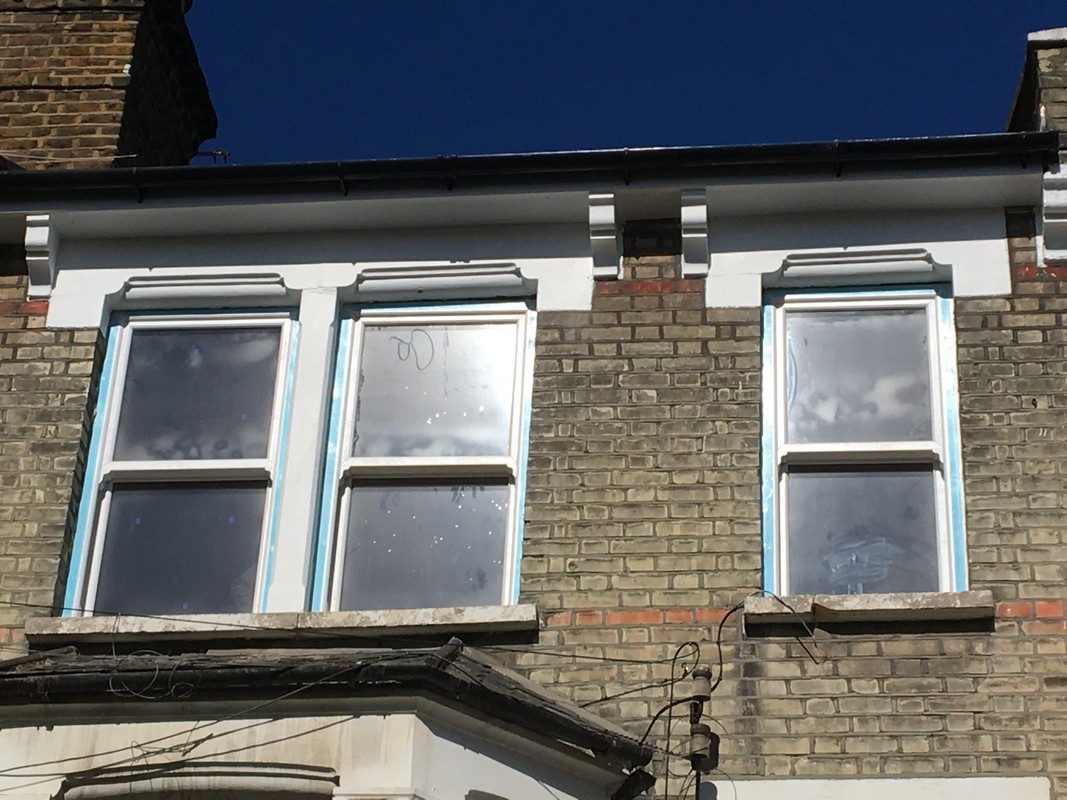 New uPVC sash windows fitted on Victorian terrace in Bayswater
